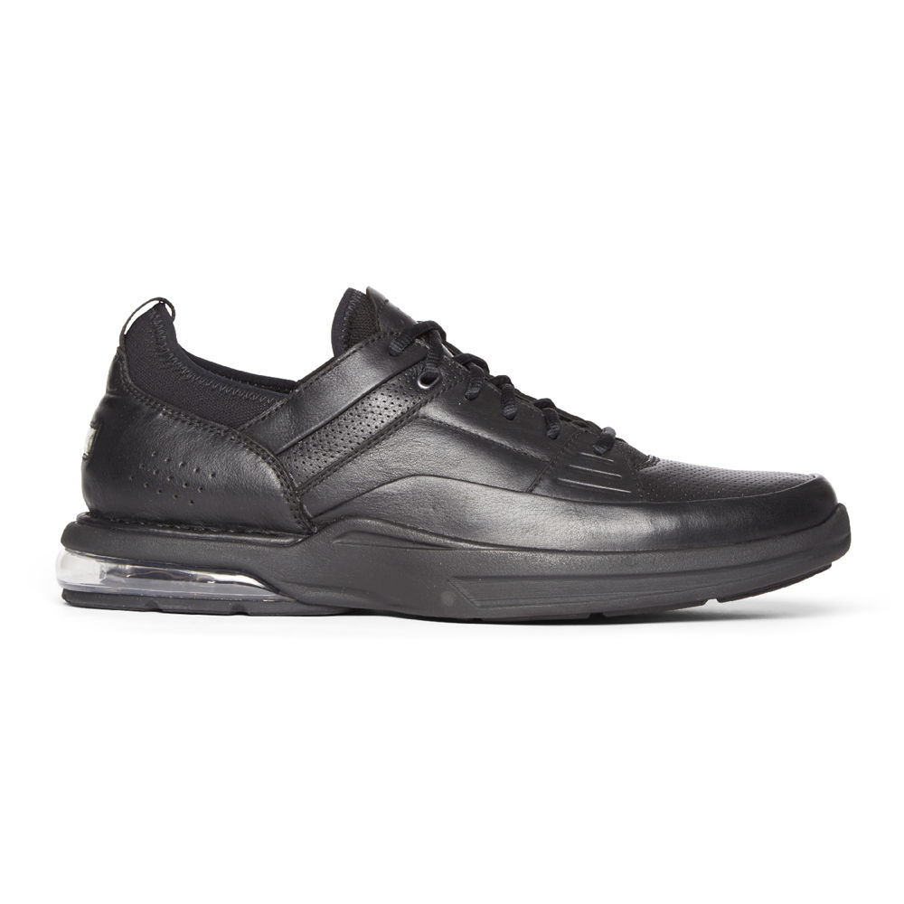 Rockport Mens Sneakers Black - Howe Street Lace Up - UK 158-UIBCOJ